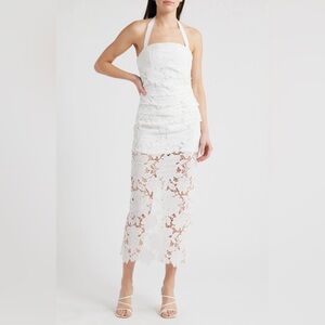 Delfi Collective
Galina Eyelet Lace Halter
Cocktail Dress
